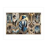 Jazz Age Sophistication In Art Deco (Print Only) thumbnail
