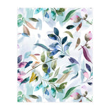 Watercolor Tranquility Leaves Mauve (Print Only) thumbnail