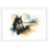 Majestic Cat In Coastal Landscape thumbnail