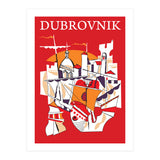 Dubrovnik Collage (Print Only) thumbnail