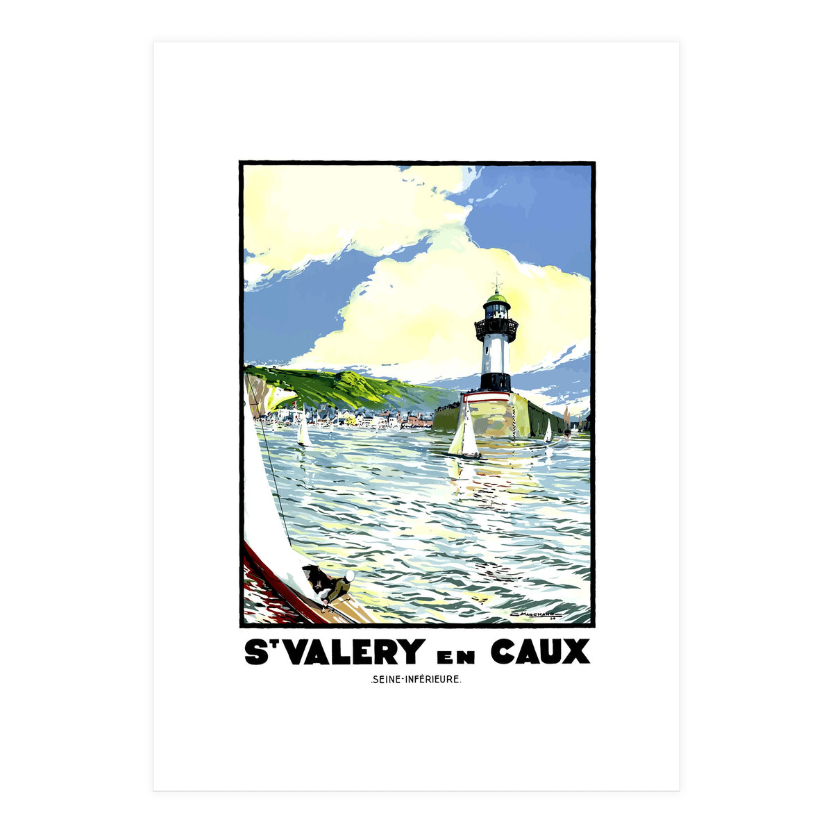 Saint Valery en Caux (Print Only)