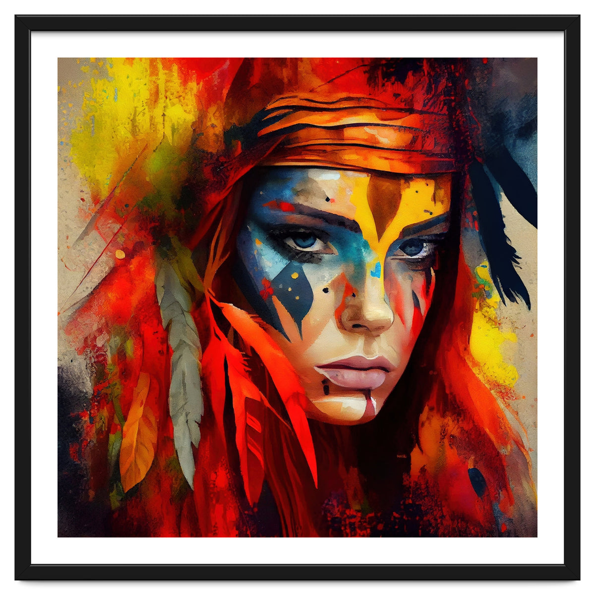 Powerful American Native Woman #1