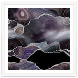 Black & Silver Glitter Agate Texture 01 thumbnail
