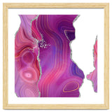 Magenta & Silver Agate Texture 05 thumbnail