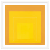 JOSEF ALBERS - HOMAGE TO THE SQUARE ORANGE YELLOW thumbnail