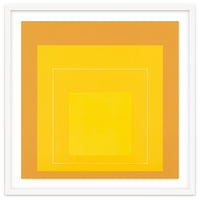 JOSEF ALBERS - HOMAGE TO THE SQUARE ORANGE YELLOW
