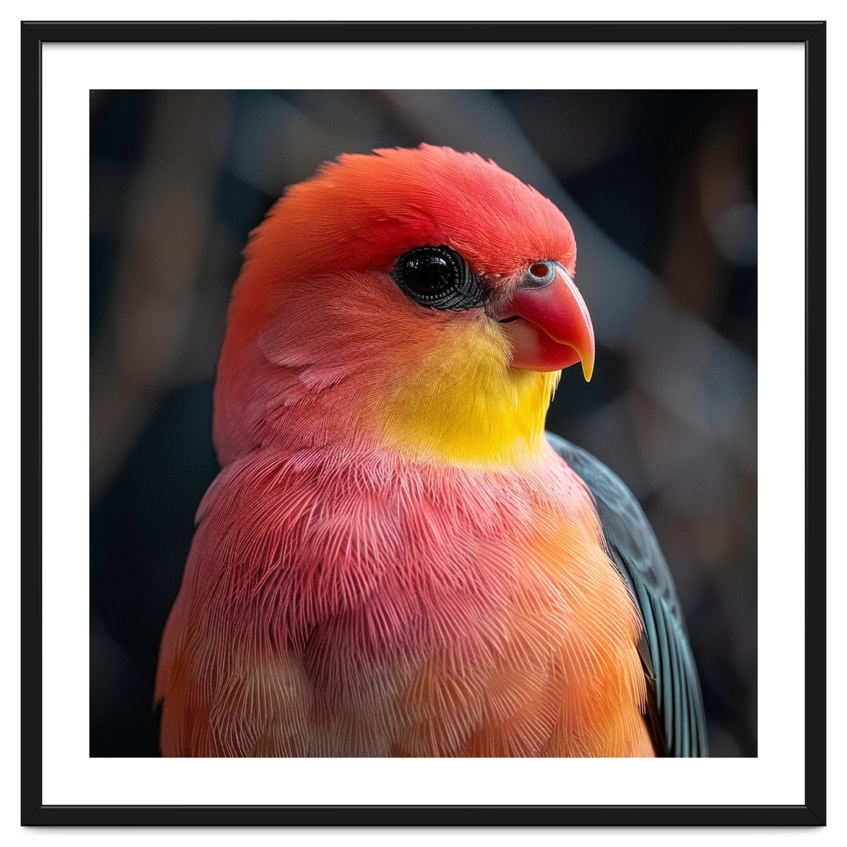 Vibrant Tropical Bird