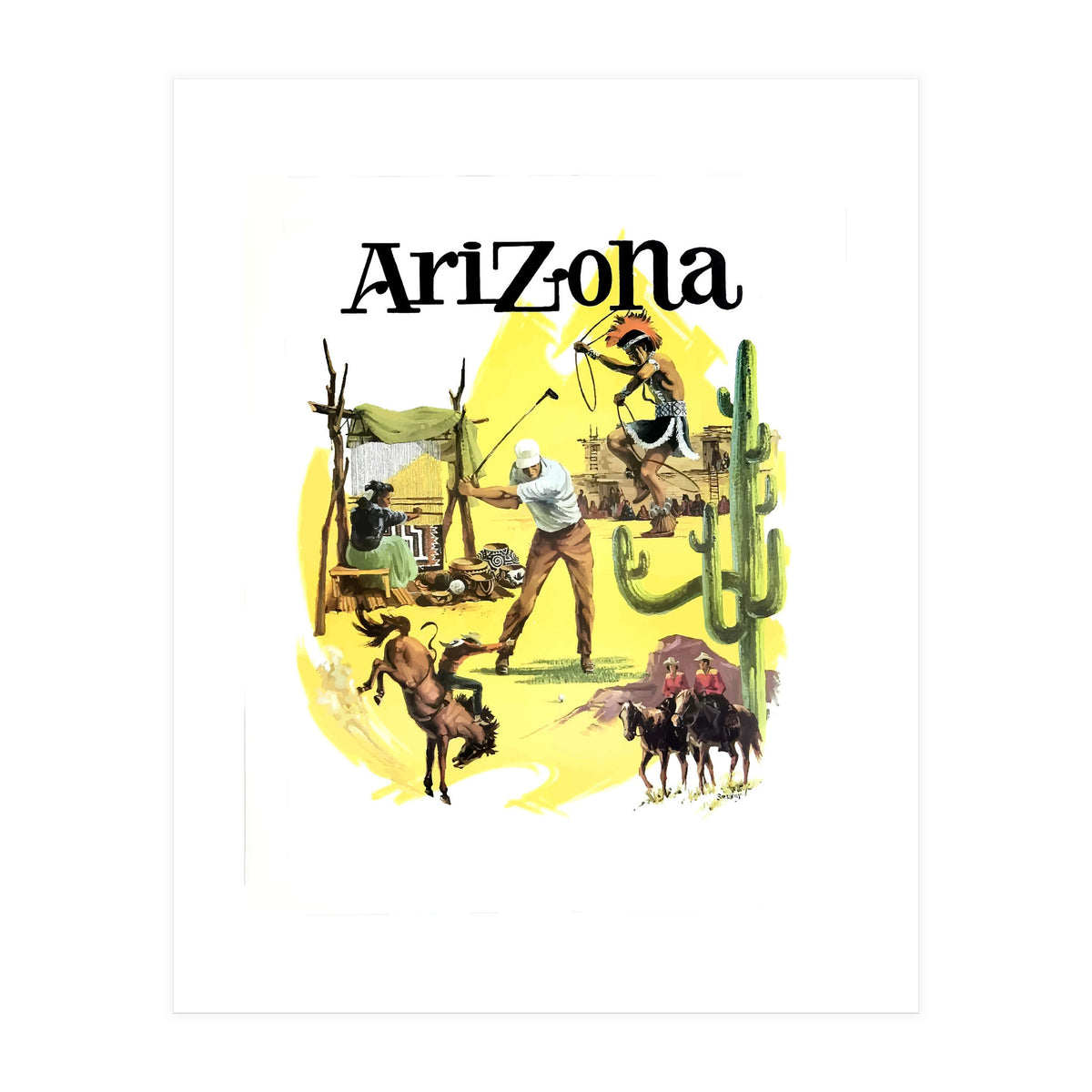 Arizona, Tourist Attractions (Print Only)