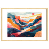 Abstract Mountain Landscape Art thumbnail