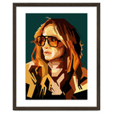 Jennifer Lopez Celebrity Art Retro Style Illustration thumbnail