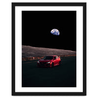 Driving Civic In The Moon