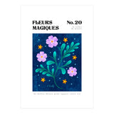 Magical Flowers No.20 Midnight Purple (Print Only) thumbnail