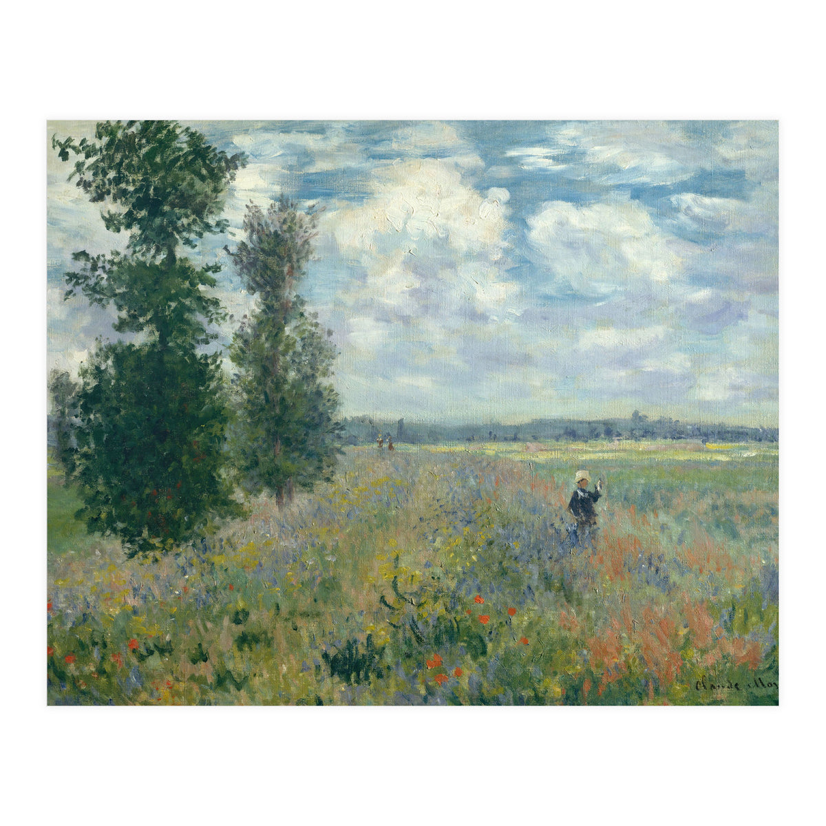Poppy Fields near Argenteuil. (Print Only)