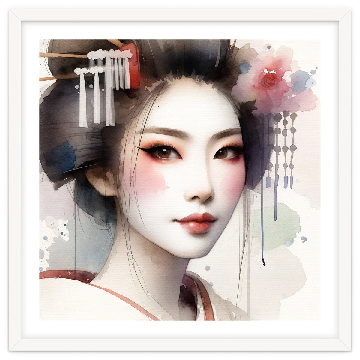 Rose Veil Modern Geisha