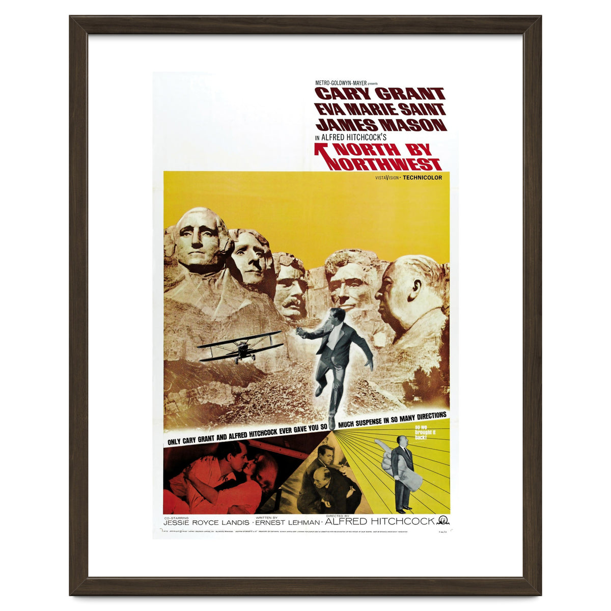 NORTH BY NORTHWEST (1959), directed by ALFRED HITCHCOCK.