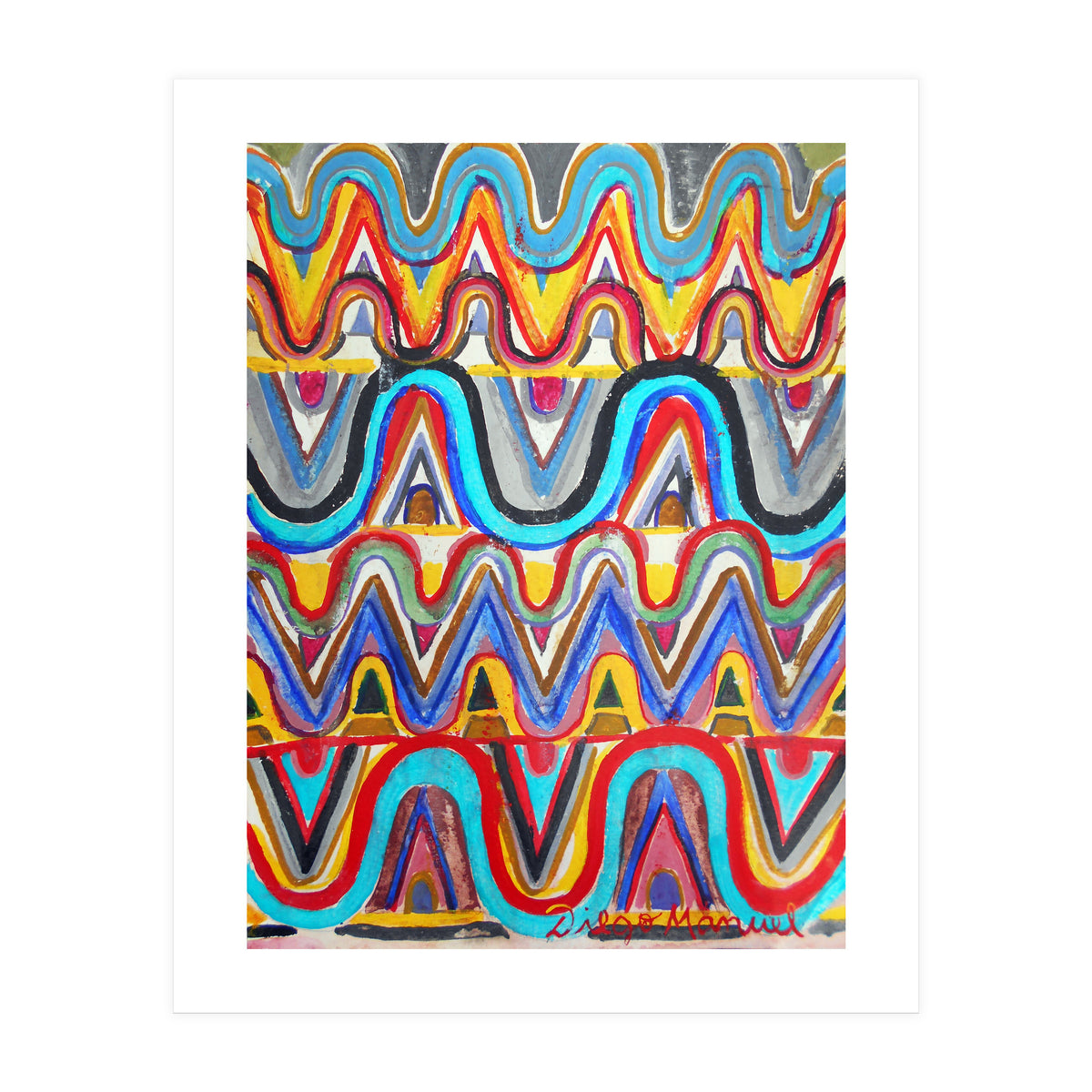 Abstracto Pop 2024 12 (Print Only)