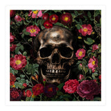 Baroque  Skull And Roses Night Garden 1 (Print Only) thumbnail