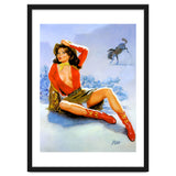 Pinup Girl Fell From A Wild Horse thumbnail