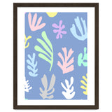 Matisse Colorful Leaves Blue thumbnail
