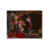 Abstract Fluidity oil painting (Print Only)