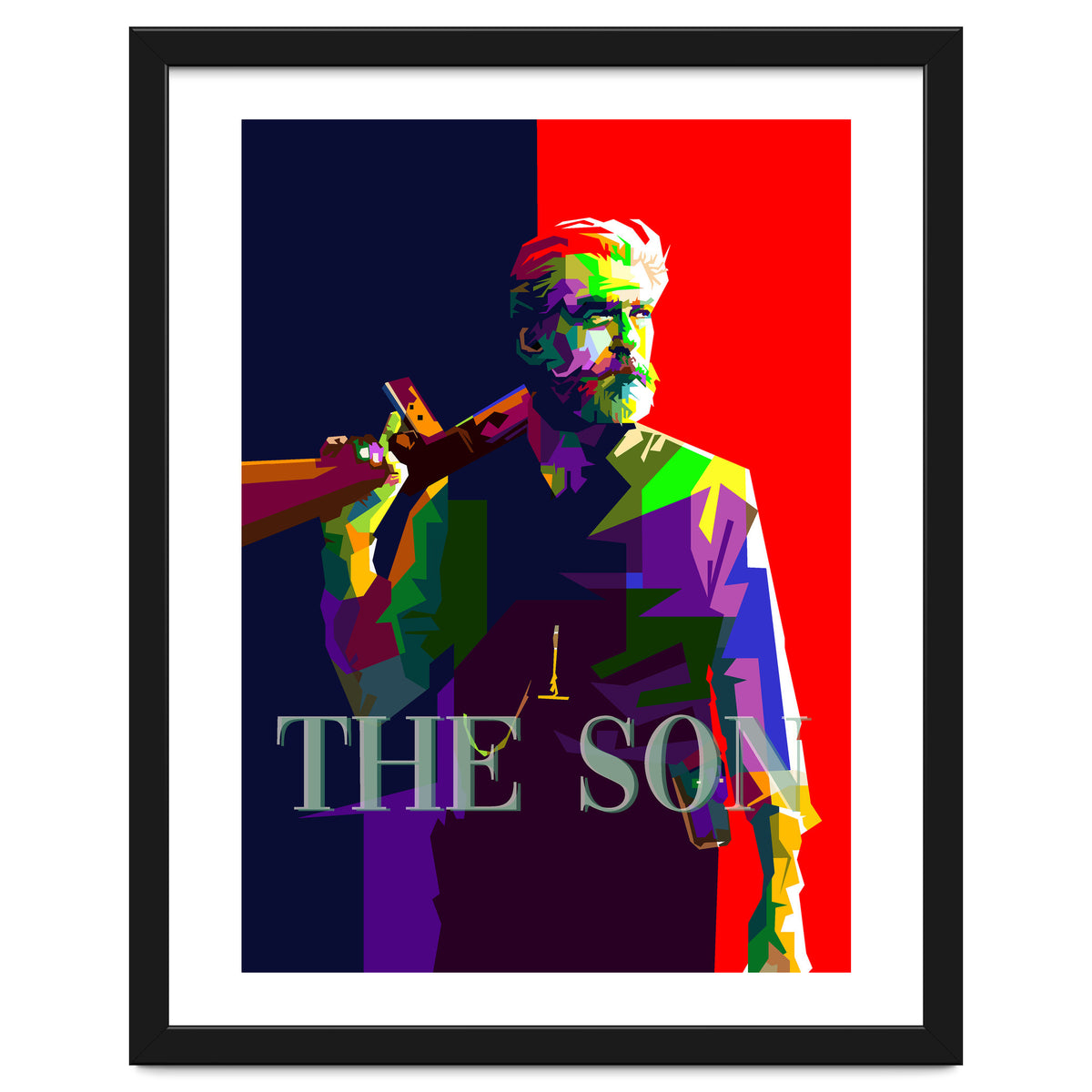 Pierce Brosnan Pop Art WPAP Trending Now