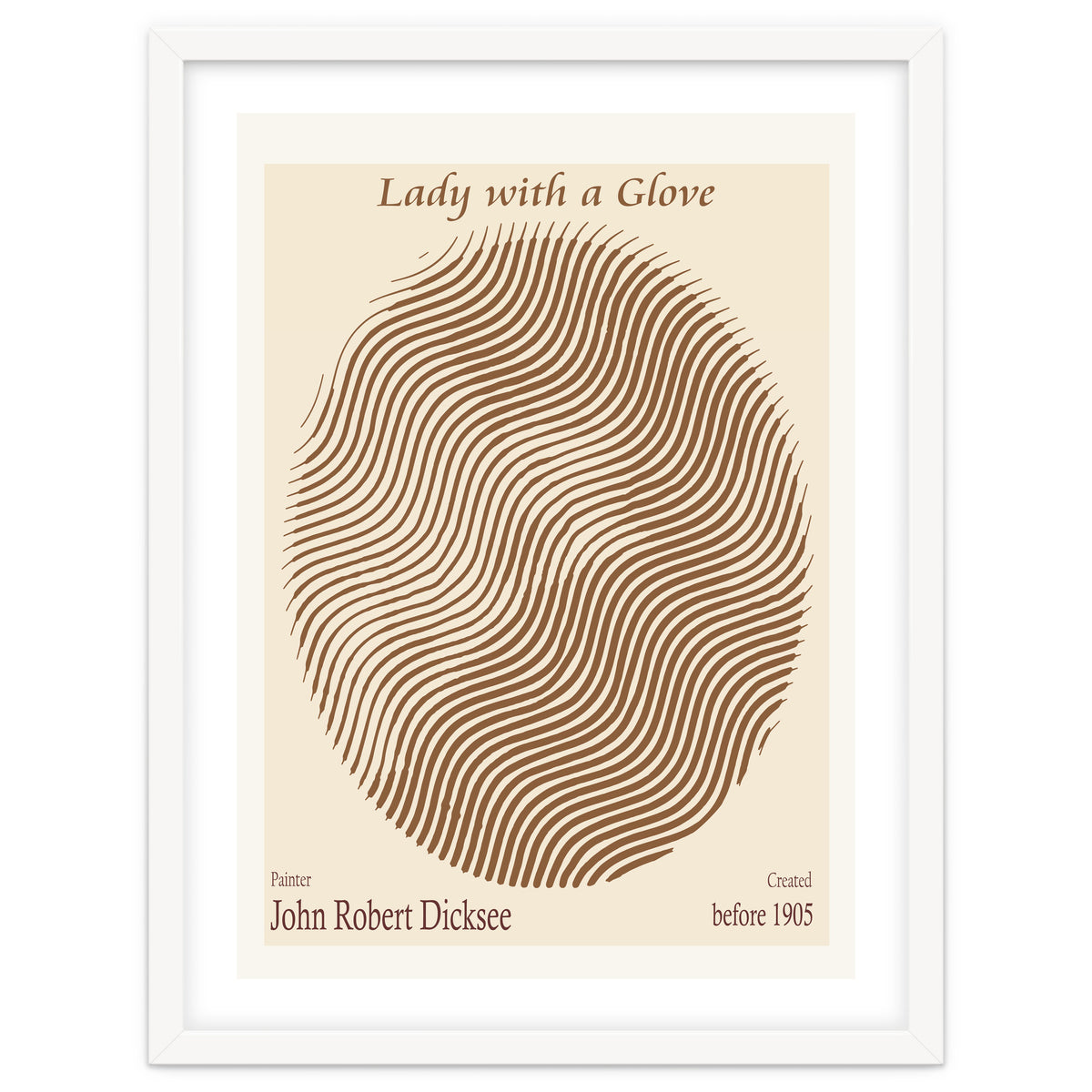 Lady With A Glove – John Robert Dicksee (before 1905)