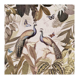 Vintage Sepia Exotic Peacocks Jungle (Print Only) thumbnail