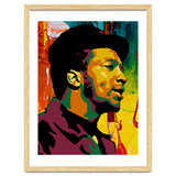 Fred Hampton Colorful Abstract Art thumbnail