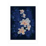 Orchid shadow blue notes (Print Only) thumbnail