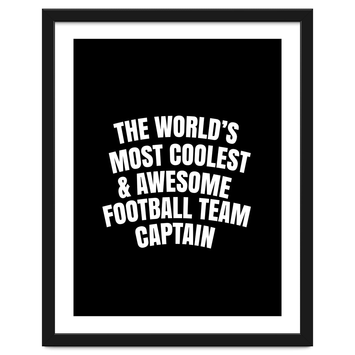 World's most coolest and awesome football team captain