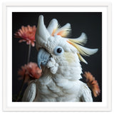Beautiful Cockatoo Parrot With Yellow Crest thumbnail