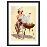 Hot Pinup Barbecue Girl thumbnail