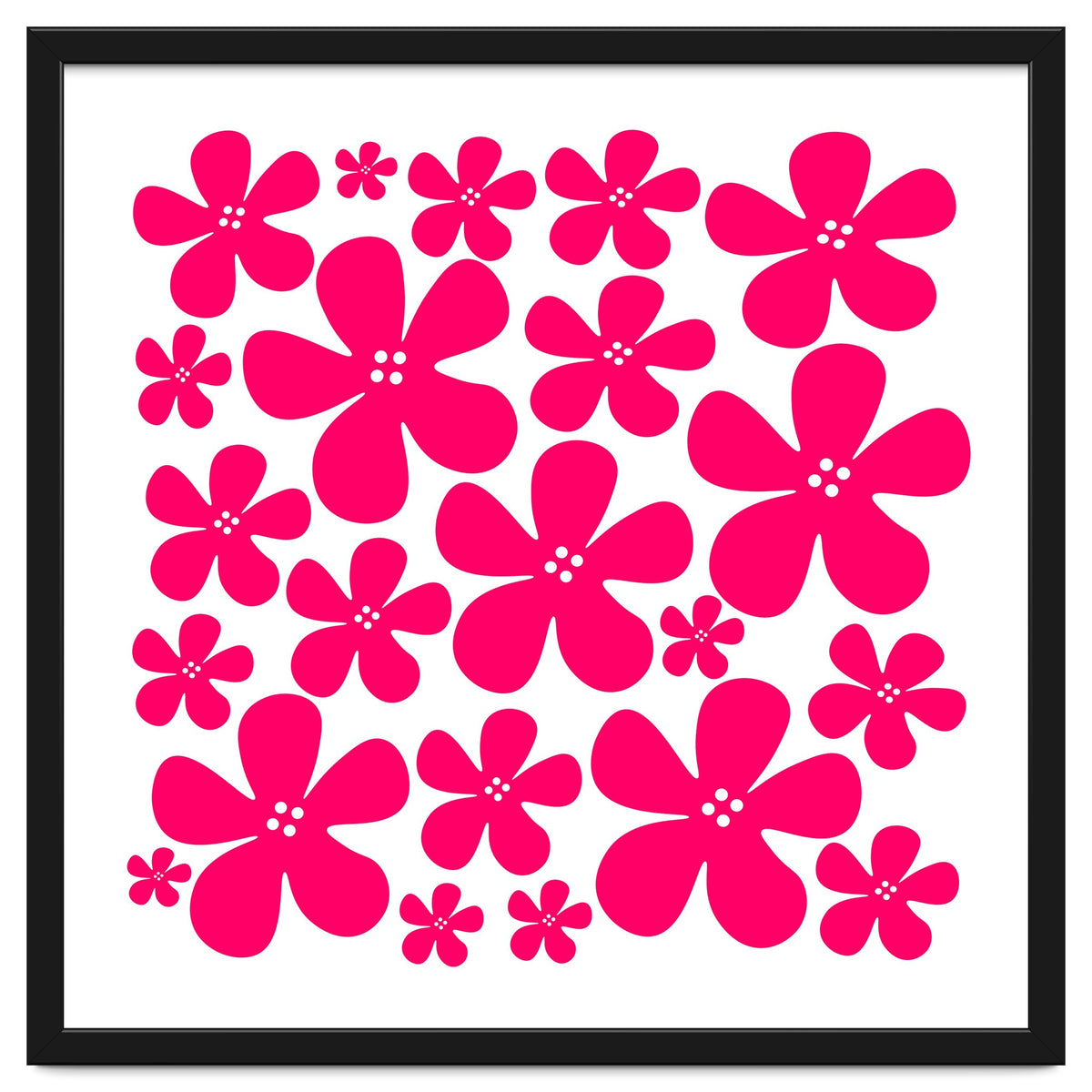 Pink Flowers Pattern