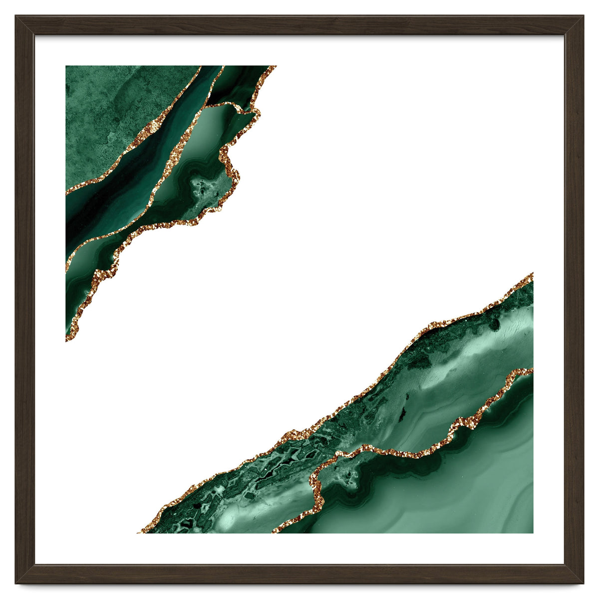 Emerald & Gold Agate Texture 13