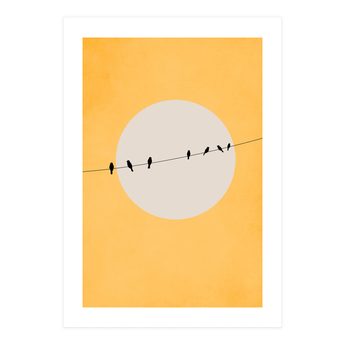 Chirping And Chilling (at Day) (Print Only)