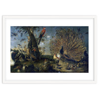Frans Snyders / 'Concert of Birds', 1661, Flemish School, Oil on canvas, 203 cm x 334 cm, P07160.