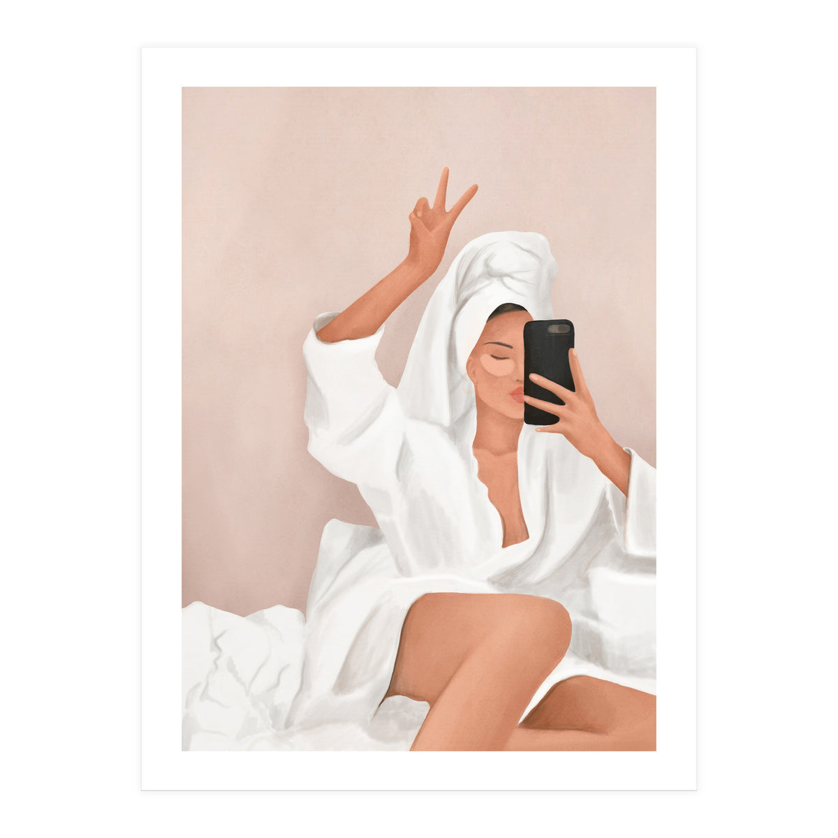 Morning Selfie (Print Only)
