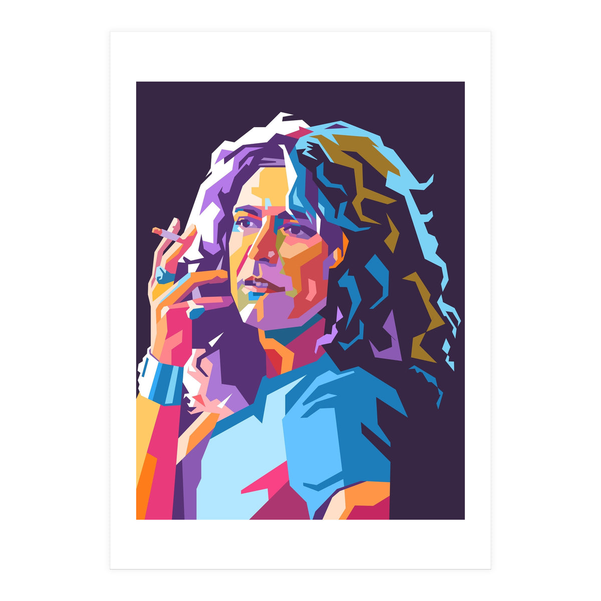 Robert Plant wpap art (Print Only)