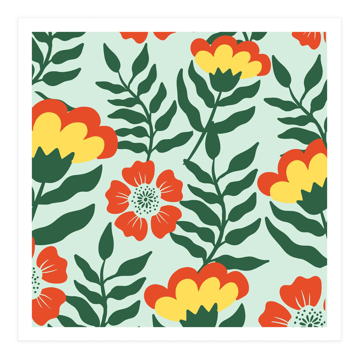 Every flower blooms in it's own time 🌸 (Print Only)