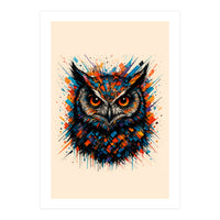 Owl Animal Watercolor (Print Only)