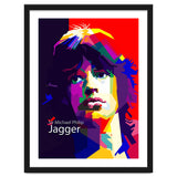 Sir Michael Philip Jagger Pop Art Wpap thumbnail