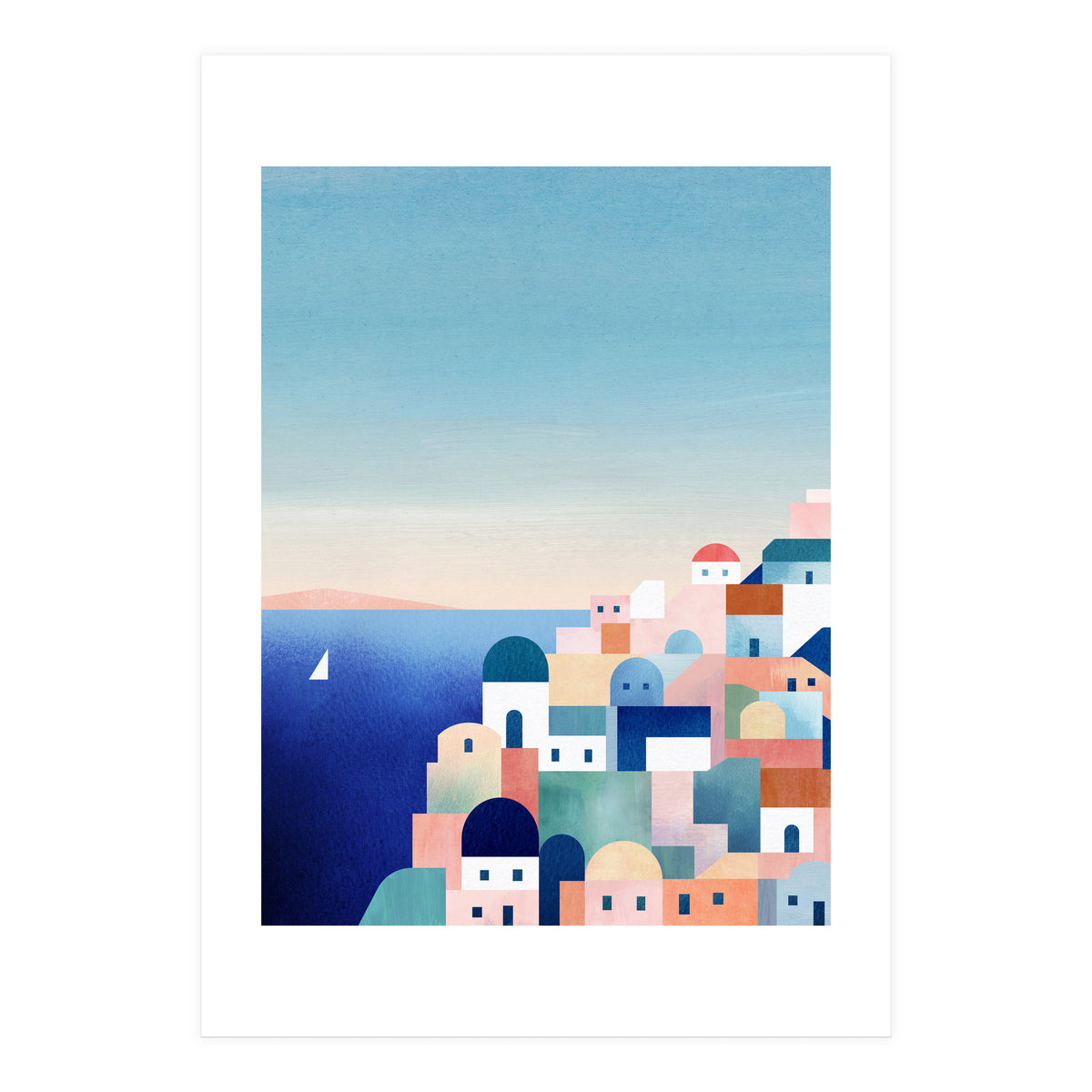 Santorini (Print Only)