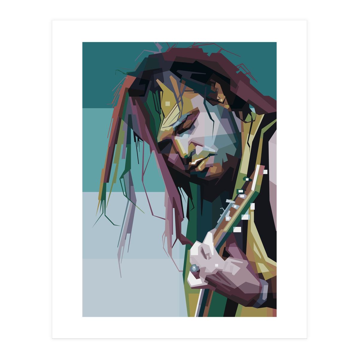 Max cavalera Pop Art WPAP (Print Only)