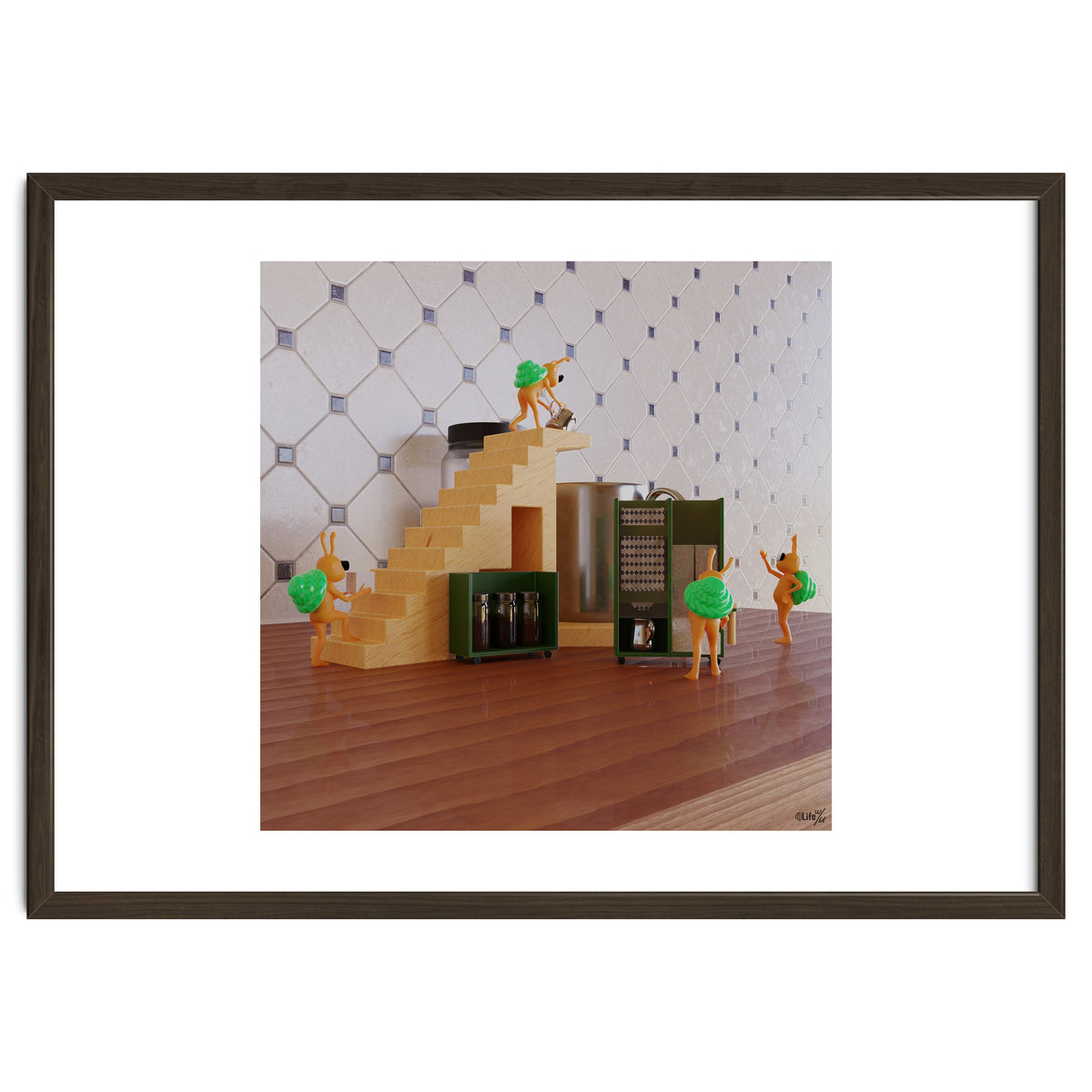 Coffee Support - angle #2 (Lwuba 039 Coffee Support 02)