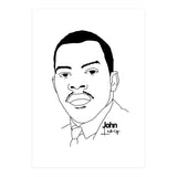 John Lewis Civil Rights Activist (Print Only) thumbnail