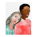 Egalitarism | Equality Anti-racism Feminism Multiculturism | Individuality Watercolor (Print Only) thumbnail