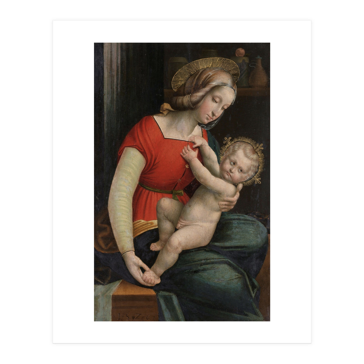 Defendente Ferrari – Madonna and Child (1526) (Print Only)