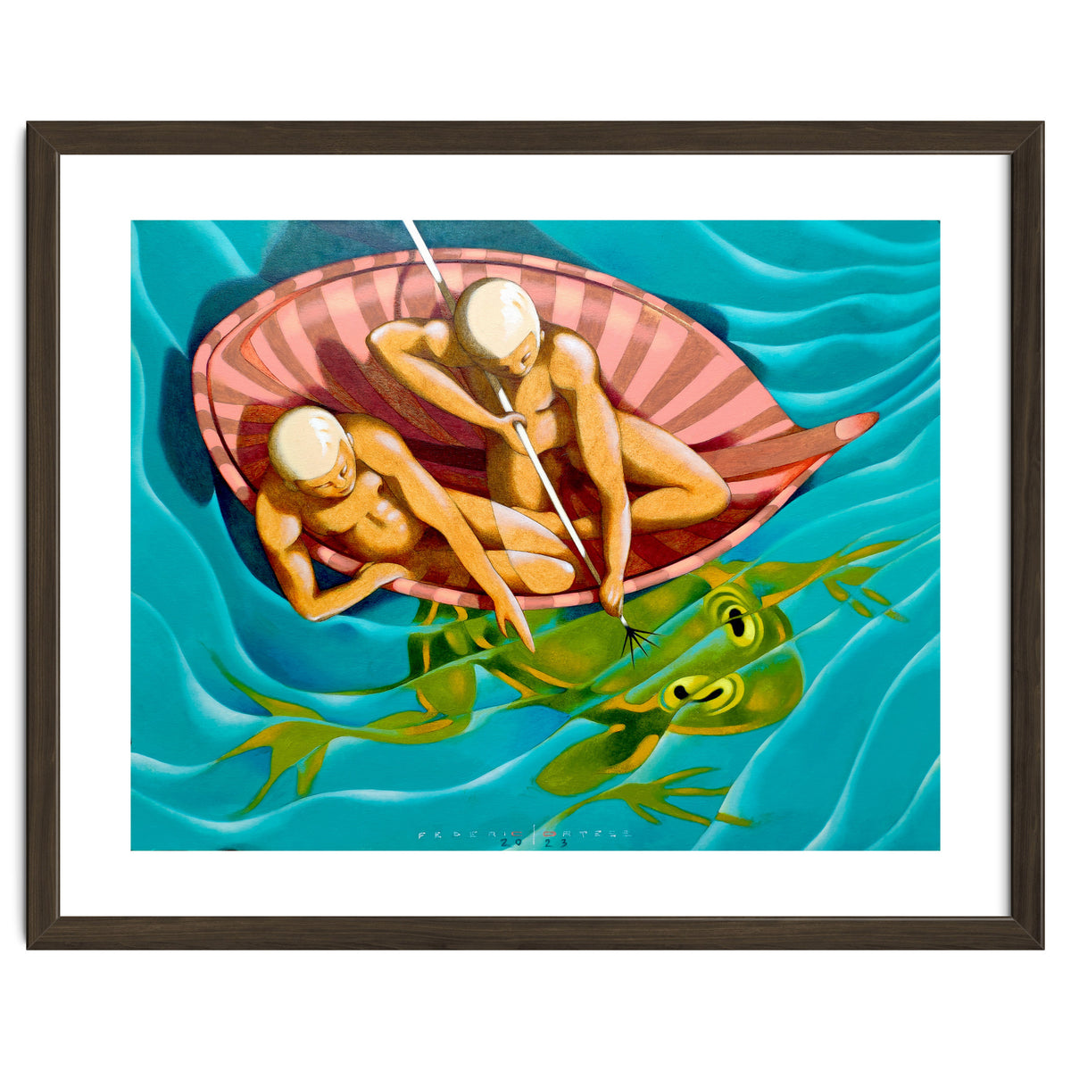 The capture of the giant frog