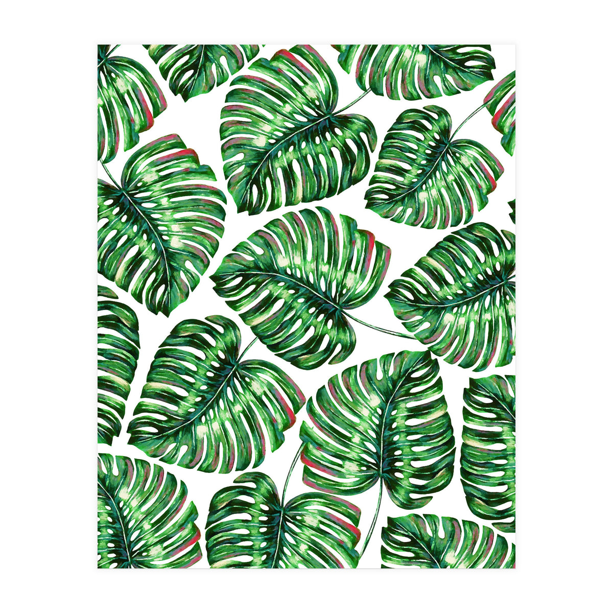 Tropical Greenery #society6 #decor #buyart (Print Only)