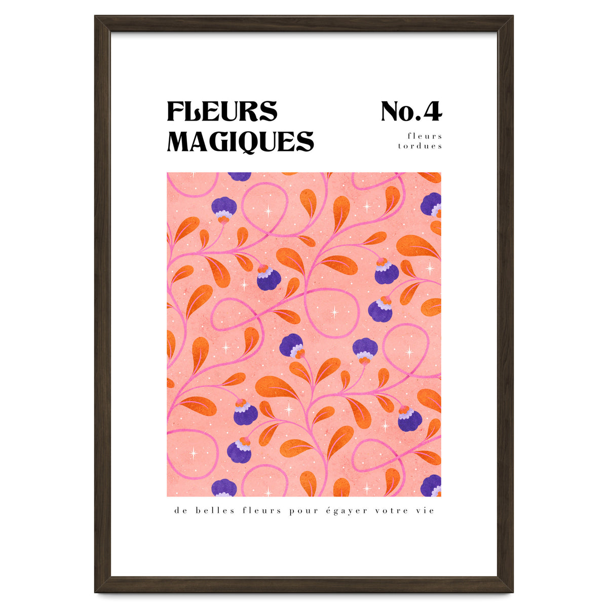 Magical Flowers No.4 Twisty Florals